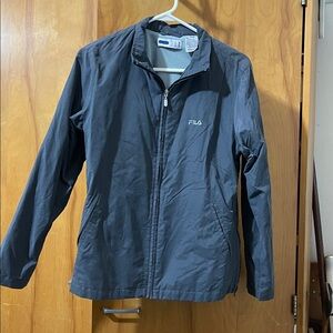 Fila Charcoal Full-Zip Jacket